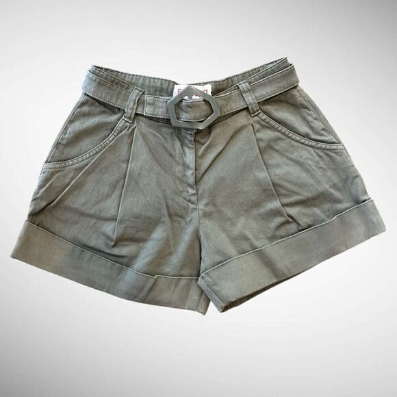 FIORUCCI Cotton Shorts in Grey Size IT 40 - Picture 1 of 8